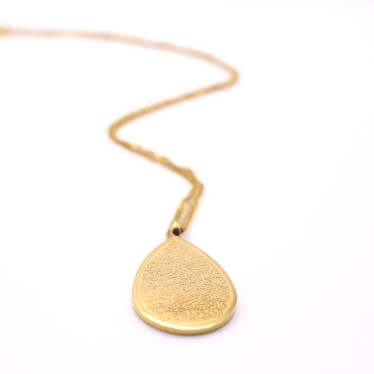 Collier Ayat-al-kursi Goutte