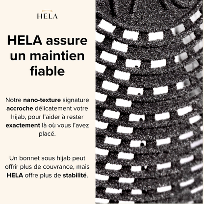 Sous hijab antidérapant et respirant Hela