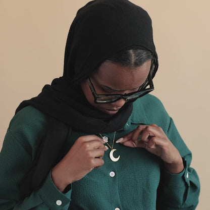 Collier croissant Ayat-al-Kursi